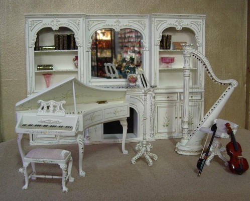 Dollhouse Music Room Furniture